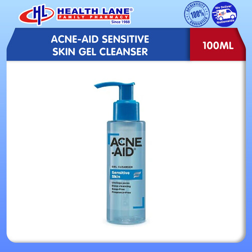 ACNE-AID SENSITIVE SKIN GEL CLEANSER (100ML)
